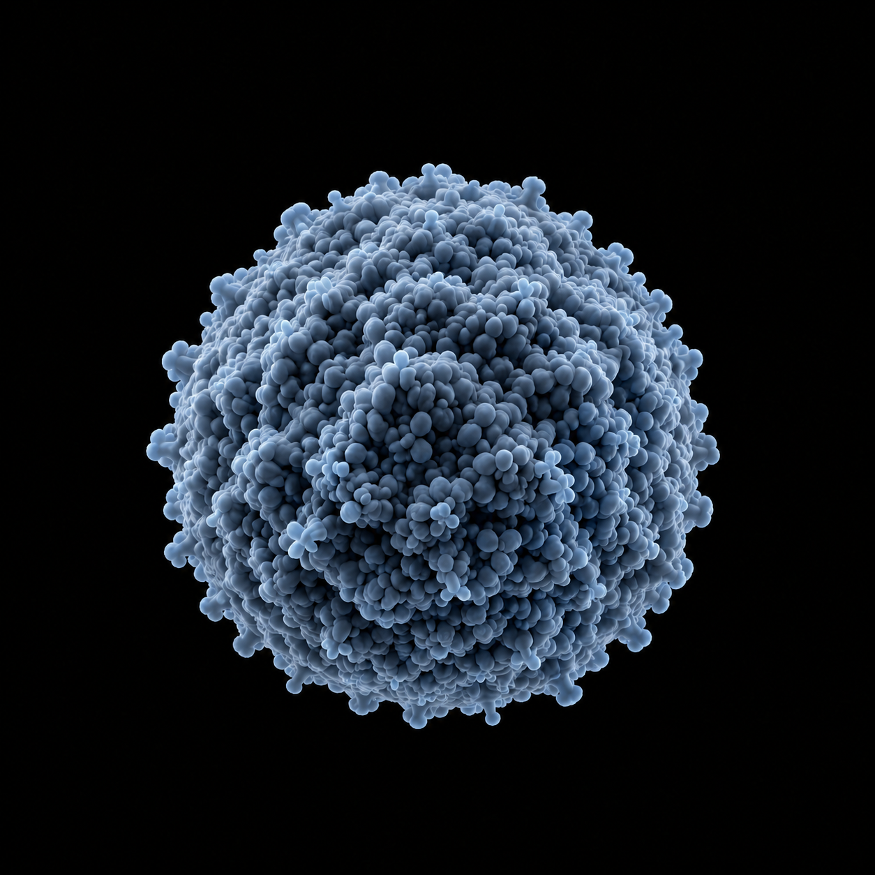 A gray-blue cell, illustrating single-pathway protection.