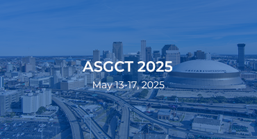 Official ASGCT 2025 event visual for New Orleans